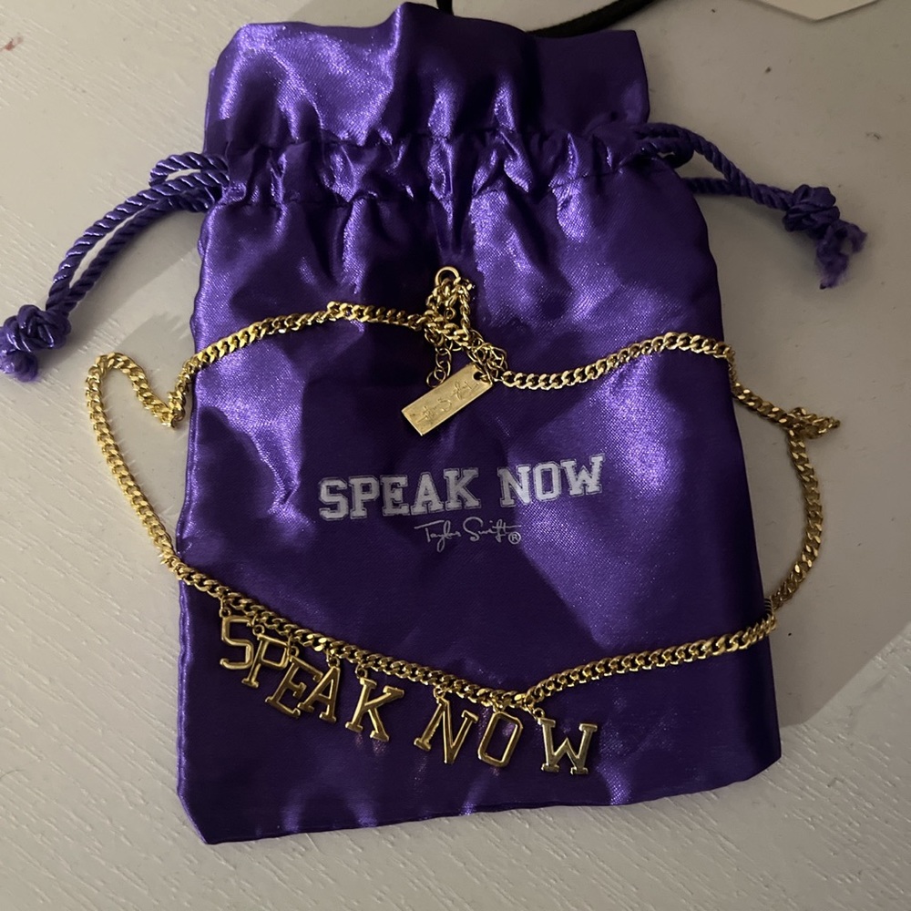 Taylor Swift - Speak Now Necklace!!